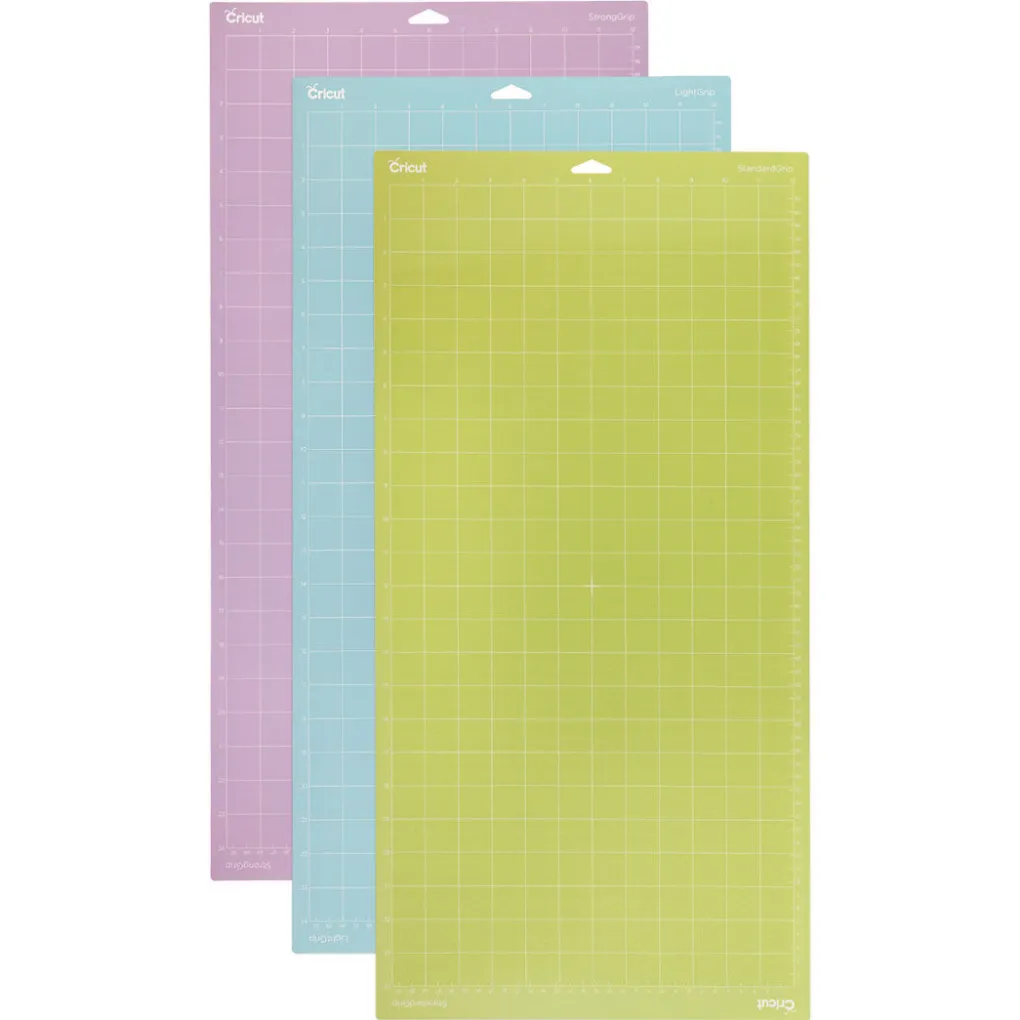 Cricut Tapis De Machine|Accessoires^Assortiment de tapis de découpe de 30,5cm × 61cm (12po × 24po), pack de 3