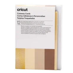 Cricut Papier Et Cartes|La Gamme Explore^Cartes à découper, collection Neutrals- R40 (12unités)
