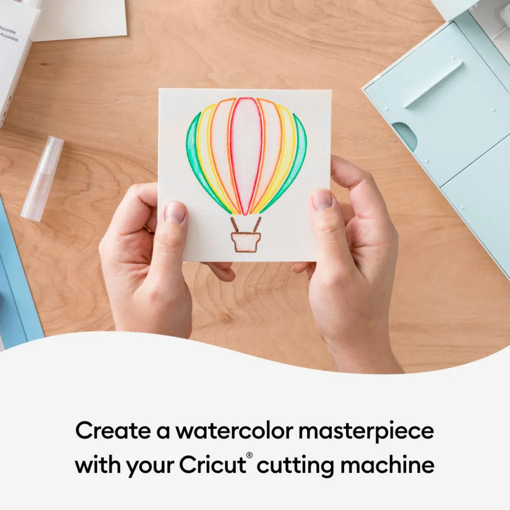 Cricut Papier Et Cartes|La Gamme Explore^Cartes aquarelle -S40 (12unités)