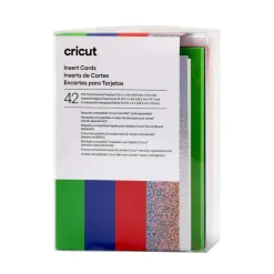 Cricut Papier Et Cartes|La Gamme Explore^Cartes avec insert, collection Rainbow Scales- R10 (42unités)