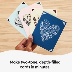Cricut Papier Et Cartes|La Gamme Explore^Cartes avec insert, collection Princess- S40 (35unités)