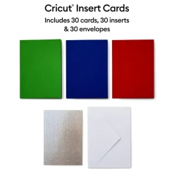 Cricut Papier Et Cartes|La Gamme Explore^Cartes avec insert, collection Rainbow Scales- R40 (30unités)