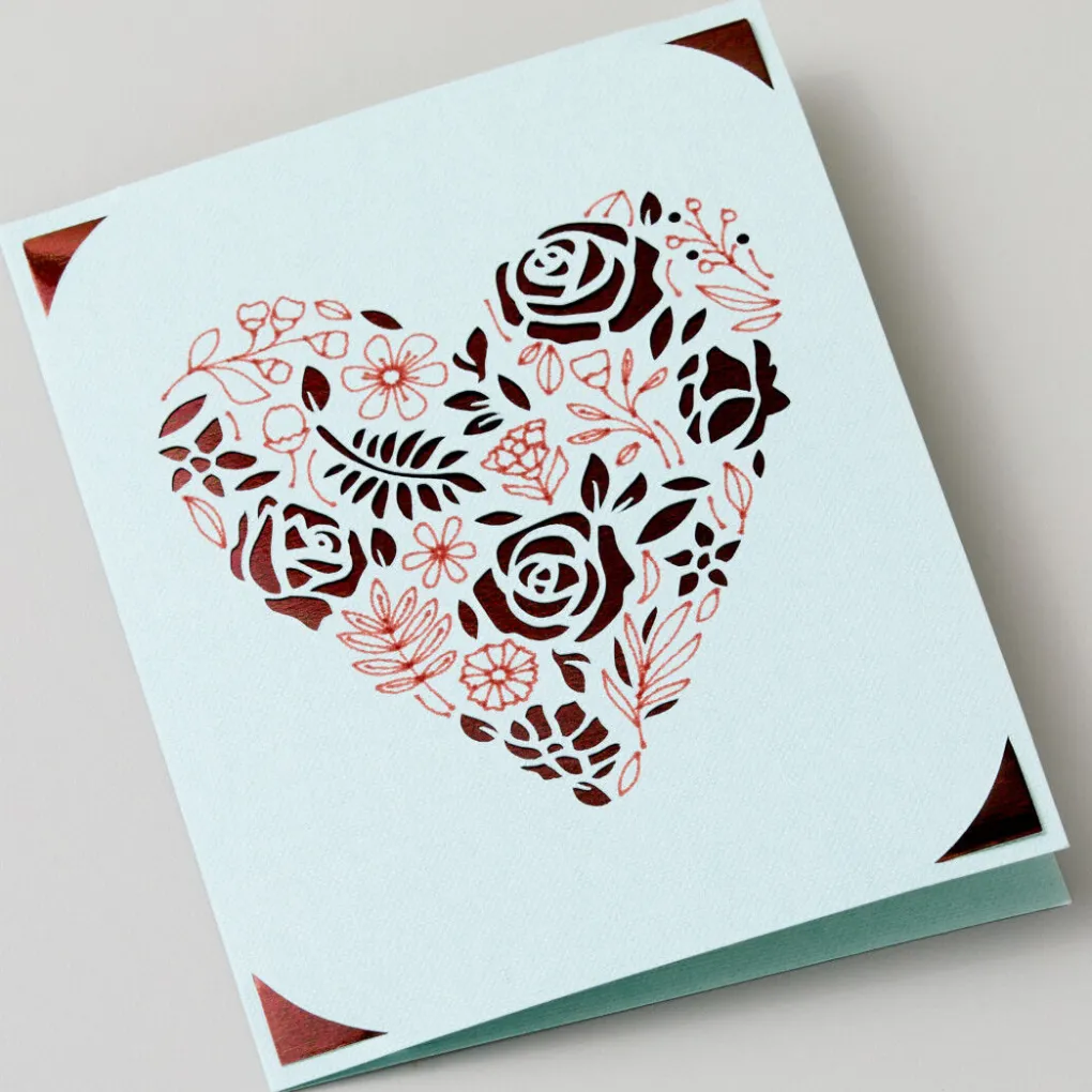 Cricut Papier Et Cartes|La Gamme Explore^Cartes avec insert, collection Rainbow Scales- S40 (35unités)