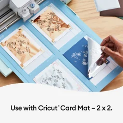 Cricut Papier Et Cartes|La Gamme Explore^Cartes avec insert de transfert de foil, collection Royal Flush- S40 (14unités)