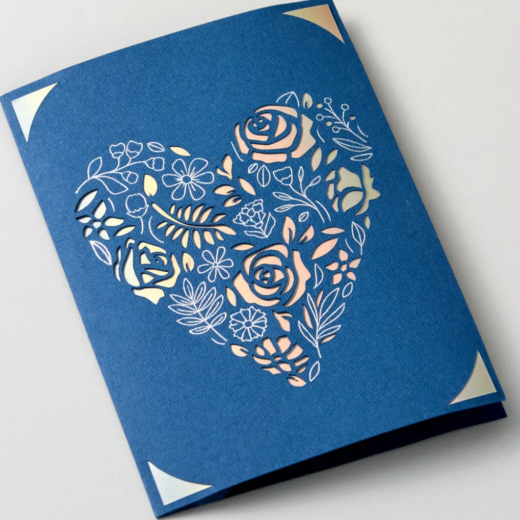 Cricut Papier Et Cartes|La Gamme Explore^Cartes avec insert de transfert de foil, collection Celebration- R40 (12unités)