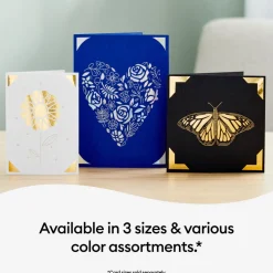Cricut Papier Et Cartes|La Gamme Explore^Cartes avec insert de transfert de foil, collection Royal Flush- R40 (12unités)