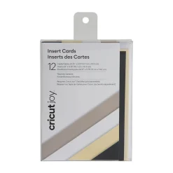 Cricut Papier Et Cartes|La Gamme Joy^échantillon d'insert de cartes Joy™, Neutres