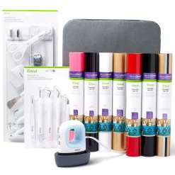 Cricut Easypress Mini|Machines Easypress 3^EasyPress Mini™, Bleu + pack Thermocollant complet