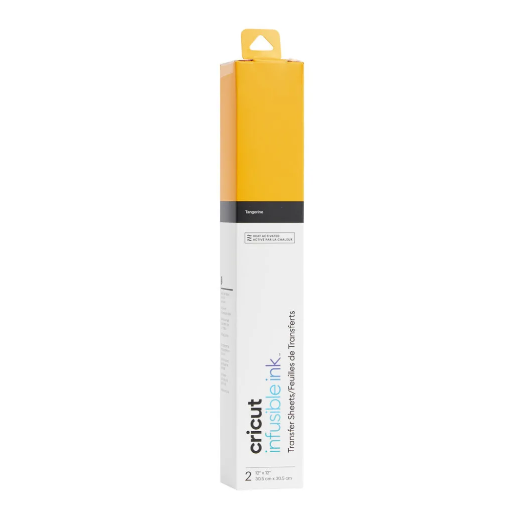 Cricut Matériaux|Infusible Ink^Feuilles de transfert Infusible Ink, Mandarine