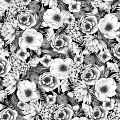 Cricut Infusible Ink|Matériaux^Feuilles de transfert Infusible Ink™ à motifs, Botanique noire