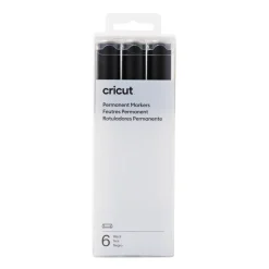 Cricut Stylos Et Marqueurs|Stylos Et Marqueurs^Feutres permanents 2,5mm, noir (6unités)
