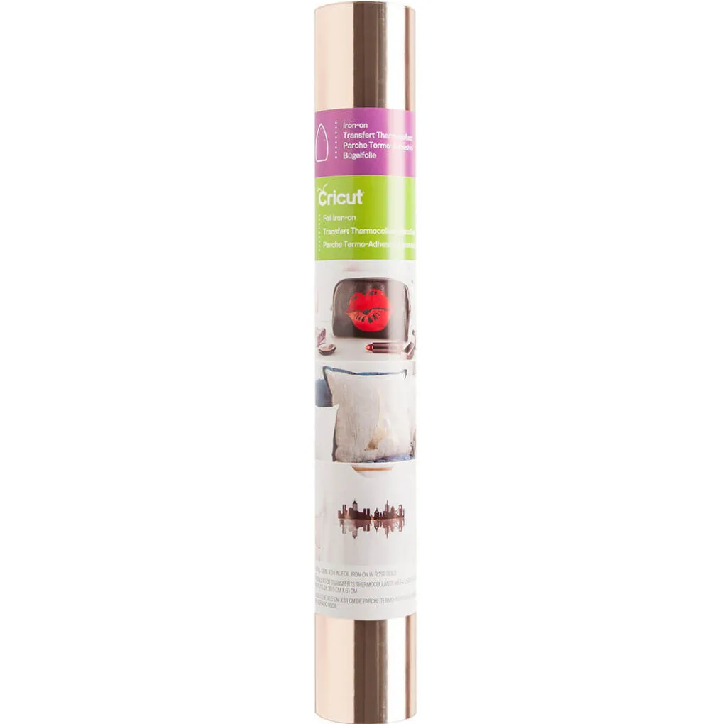 Cricut Thermocollant (htv)^Foil Iron-On, Rose Gold