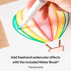 Cricut Stylos Et Marqueurs|Stylos Et Marqueurs^Kit de marqueurs et pinceau aquarelle Joy™ (9unités)