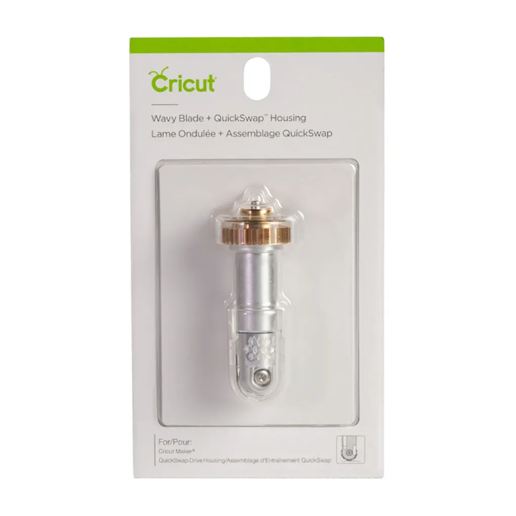 Cricut Outils Quickswap|Lames Et Outils^Lame ondulée + Base QuickSwap™