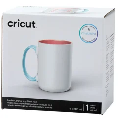Cricut Infusible Ink|Supports Personnalisables^Mug biseauté en céramique à personnaliser - Recif, 425 ml (15 oz) (1 unité)