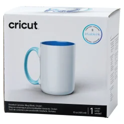 Cricut Supports Personnalisables|Infusible Ink^Mug biseauté en céramique à personnaliser - 425ml (15oz) (1unité)