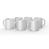 Cricut Supports Personnalisables|Infusible Ink^Mug en céramique personnalisable, Blanc - 340 ml (6unités)
