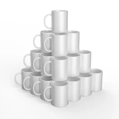 Cricut Supports Personnalisables|Infusible Ink^Mug en céramique personnalisable, Blanc - 15 oz/425 ml (36 unités)