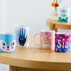 Cricut Supports Personnalisables|Infusible Ink^Mug en céramique personnalisable, Blanc - 15 oz/425 ml (6 unités)