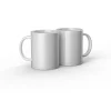 Cricut Supports Personnalisables|Infusible Ink^Mug en céramique personnalisable, Blanc-15oz/425ml (2unités)