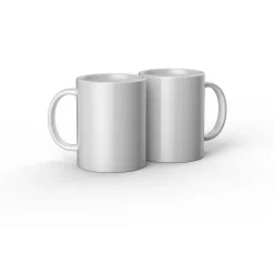 Cricut Supports Personnalisables|Infusible Ink^Mug en céramique personnalisable, Blanc-15oz/425ml (2unités)