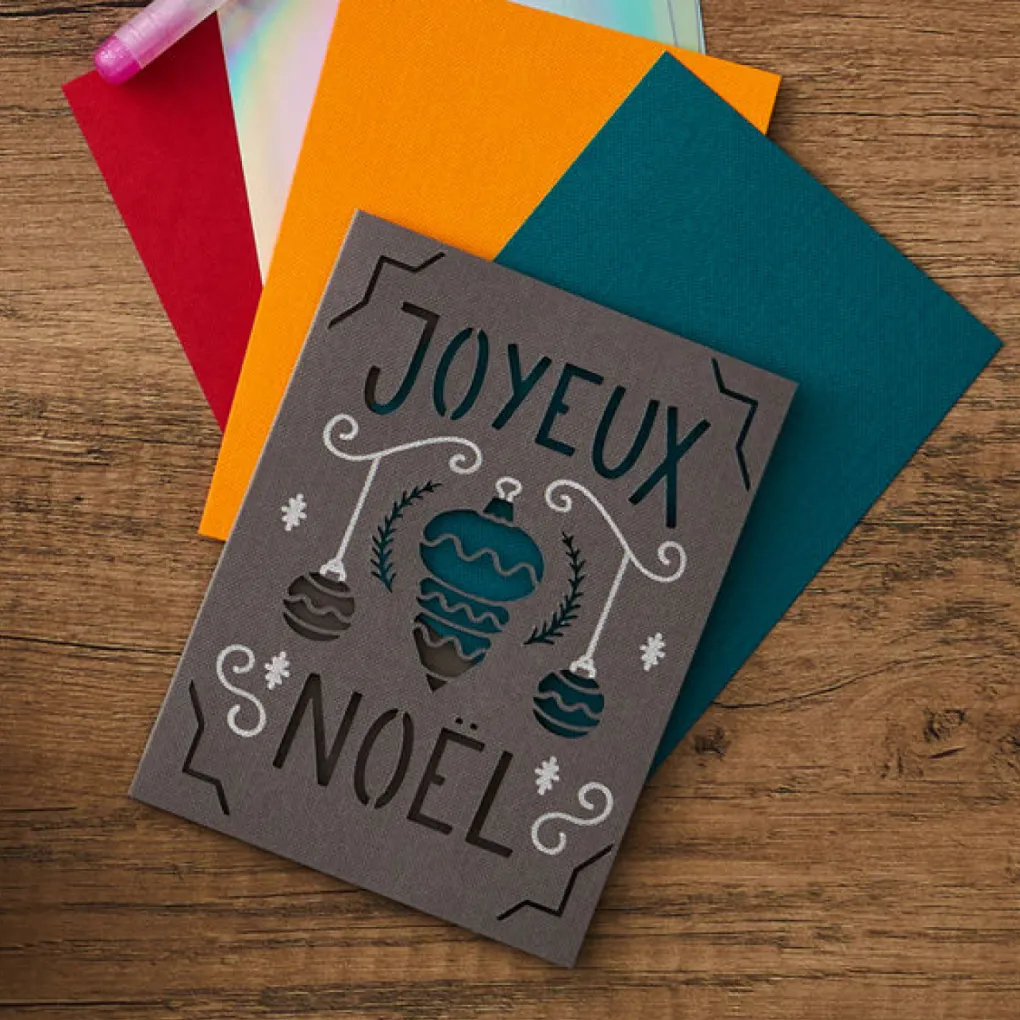 Cricut La Gamme Joy|Matériaux^Pack Matériaux pour cartes avec insert Joy
