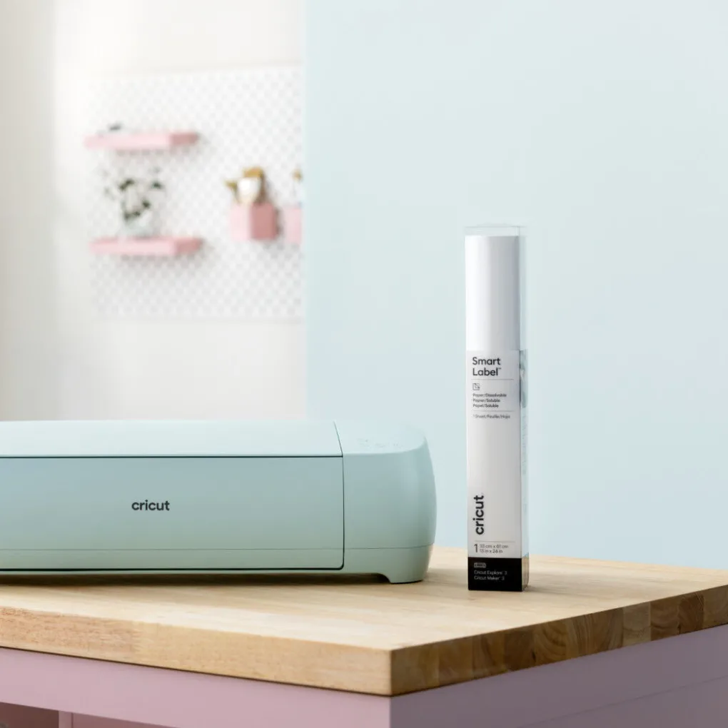 Cricut Papier Et Cartes|Gamme Smart Materials^Papier autocollant Smart Label™ dissoluble, blanc