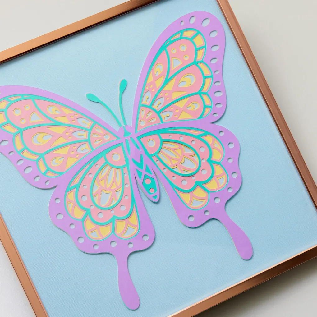 Cricut Papier Et Cartes|Gamme Smart Materials^Papier cartonné autocollant Smart Paper™, Noir