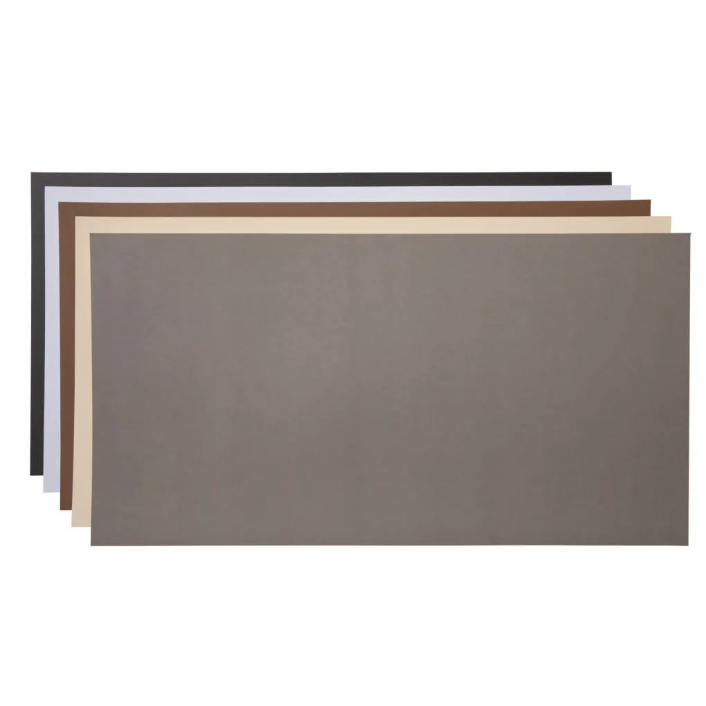 Cricut Papier Et Cartes|Gamme Smart Materials^Papier cartonné autocollant Smart Paper™, collection Neutrals - 33cm x 63,5cm (13po x 25po) (20unités)
