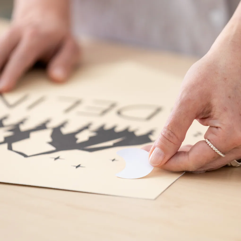 Cricut Papier Et Cartes|Gamme Smart Materials^Papier cartonné autocollant Smart Paper™, collection Neutrals - 33cm x 63,5cm (13po x 25po) (20unités)