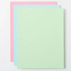 Cricut Matériaux Économiques|Papier Et Cartes^Papier cartonné économique, collection Pastels - 21,6 cm &times; 27,9 cm (8,5 po &times; 11 po) (80 piêces)