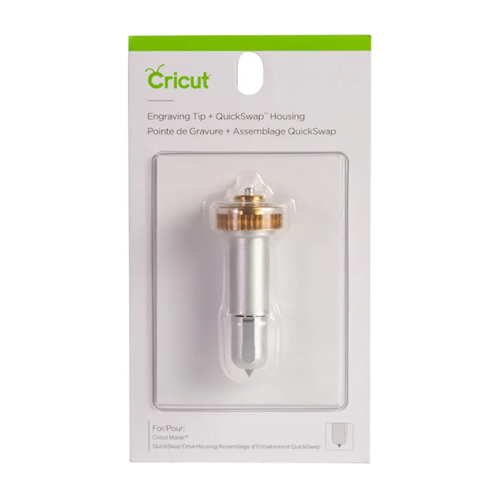 Cricut Lames Et Outils|Outils Quickswap^Pointe de gravure + base QuickSwap™️