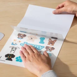 Cricut Matériaux Imprimables & Stickers|Matériaux Imprimables & Stickers^Set de stickers imperméables et imprimables holographiques - A4 (5 feuilles)