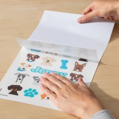 Cricut Matériaux Imprimables & Stickers|Matériaux Imprimables & Stickers^Set de stickers imperméables et imprimables - A4 (6 feuilles)
