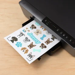 Cricut Matériaux Imprimables & Stickers^Set de stickers imperméables et imprimables - A4 (6 feuilles)