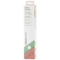 Cricut Thermocollant (htv)|Gamme Smart Materials^Smart Iron-On™ Joy Xtra™ prismatique pailleté, collection Sea Sparkle (3feuilles)