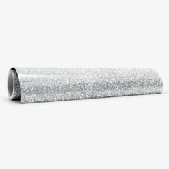 Cricut Thermocollant (htv)|Gamme Smart Materials^Smart Iron-On, Pailleté, Argent, 5 ft