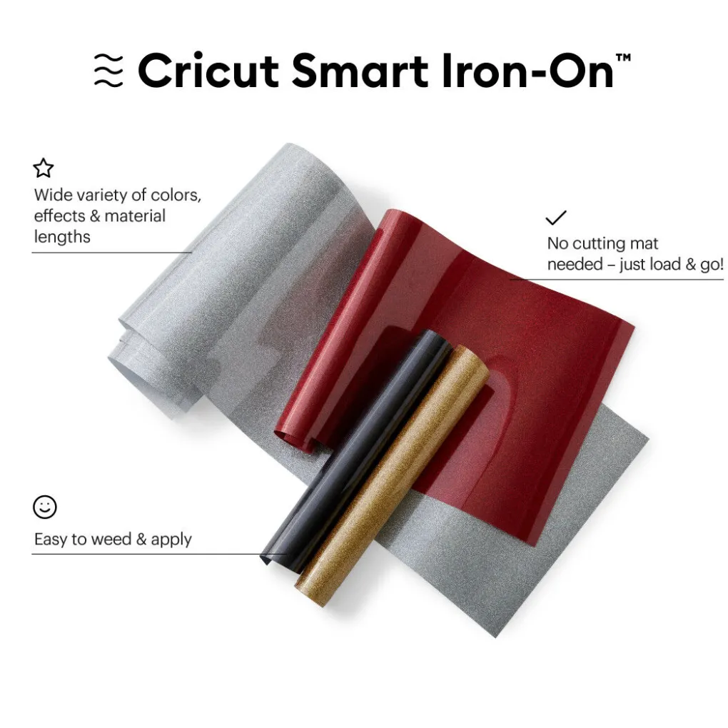 Cricut Thermocollant (htv)|Gamme Smart Materials^Smart Iron-On™ Pailleté (0,9m)