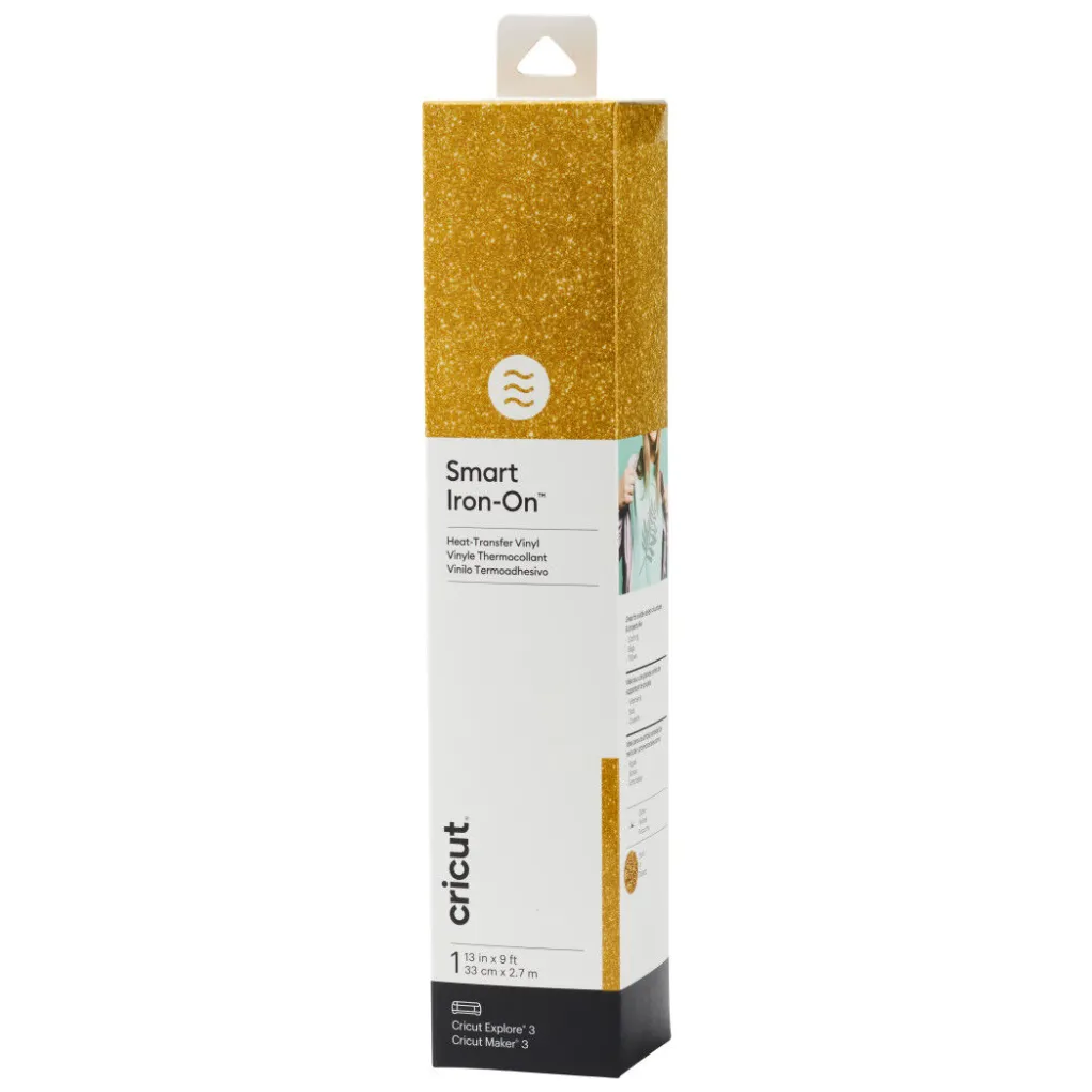 Cricut Thermocollant (htv)|Gamme Smart Materials^Smart Iron-On™ Pailleté (2,7m)