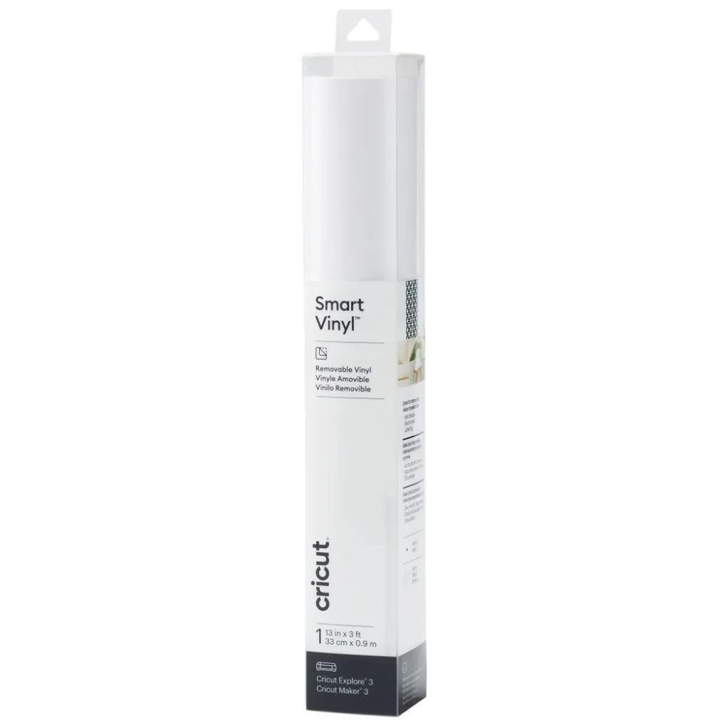 Cricut Gamme Smart Materials|Vinyle^Smart Vinyl™ - Amovible (0,9m / 3 pi)