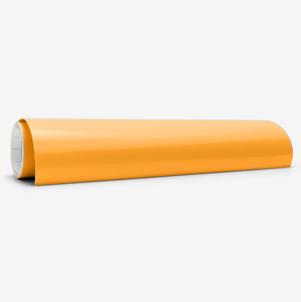 Cricut Vinyle^Smart Vinyl™ - permanent, Jaune Maïs 63,5cm x 1,5m (25po x 5pi)