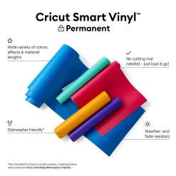 Cricut Vinyle|Gamme Smart Materials^Smart Vinyl™ - Permanent (6,4m)