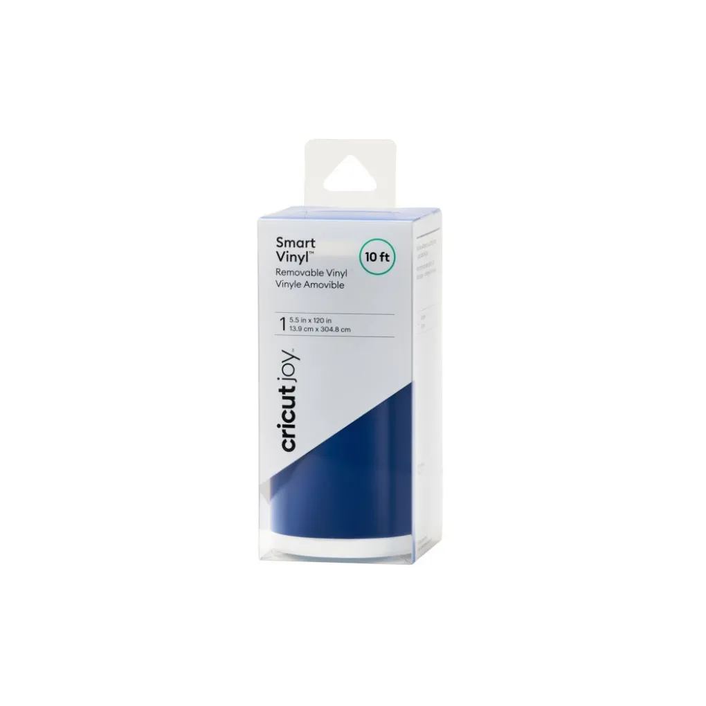Cricut Vinyle^Smart Vinyl™ Joy™ - Amovible (3 m), Bleu Vif