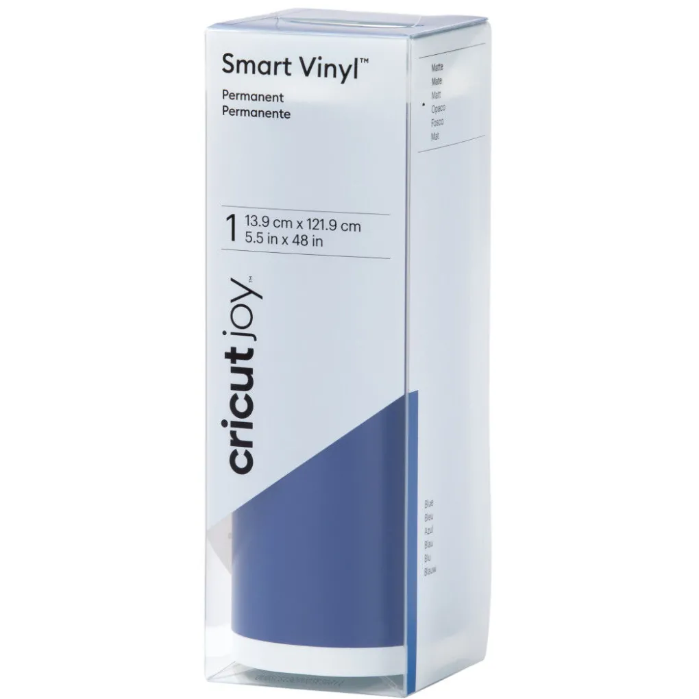 Cricut Vinyle^Smart Vinyl™ Joy™ -Permanent Matte, Bleu