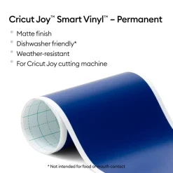 Cricut Vinyle^Smart Vinyl™ Joy™ -Permanent Matte, Bleu