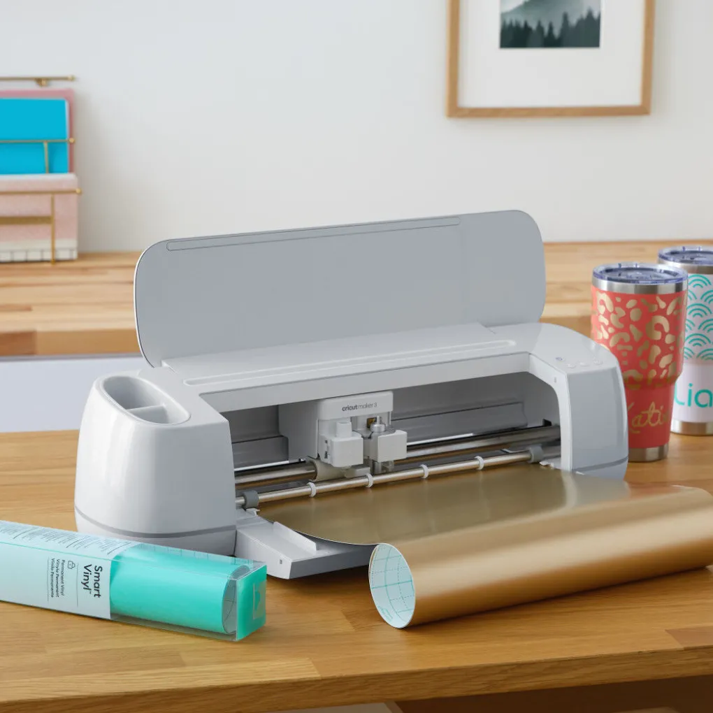 Cricut Vinyle|Gamme Smart Materials^Smart Vinyl™ Mat métallisé - Permanent (0,9m)