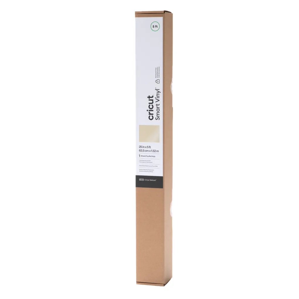 Cricut Vinyle|Vinyle^Smart Vinyl Matte Metallic - Permanent, 5 ft