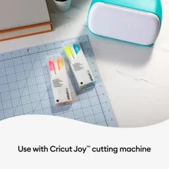Cricut Stylos Et Marqueurs|Stylos Et Marqueurs^Stylos à encre gel opaques Joy™ 1,0mm, rose/blanc/orange (3unités)