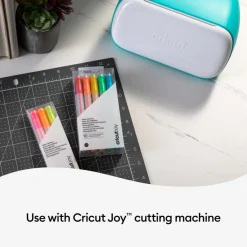 Cricut Stylos Et Marqueurs|Stylos Et Marqueurs^Stylos à encre gel pailleté Joy™ 0,8mm, arc-en-ciel (10unités)