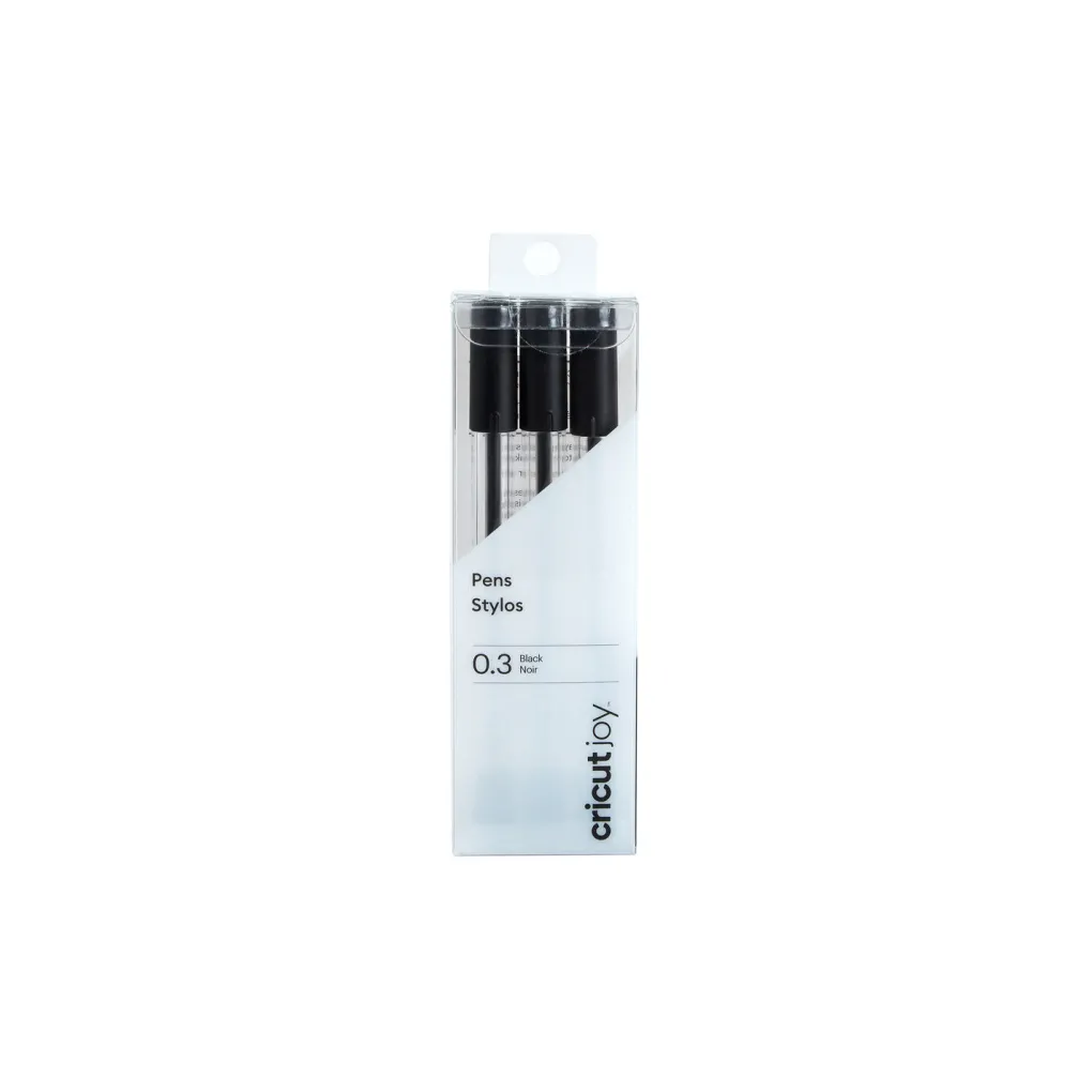 Cricut Stylos Et Marqueurs|Stylos Et Marqueurs^Stylos à pointe extra fine Joy™, 0,3 mm (3 unités)